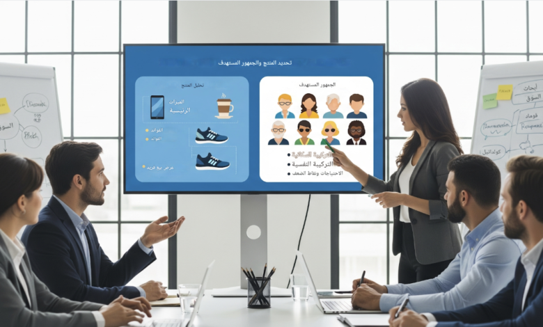 تحديد المنتج والجمهور المستهدف