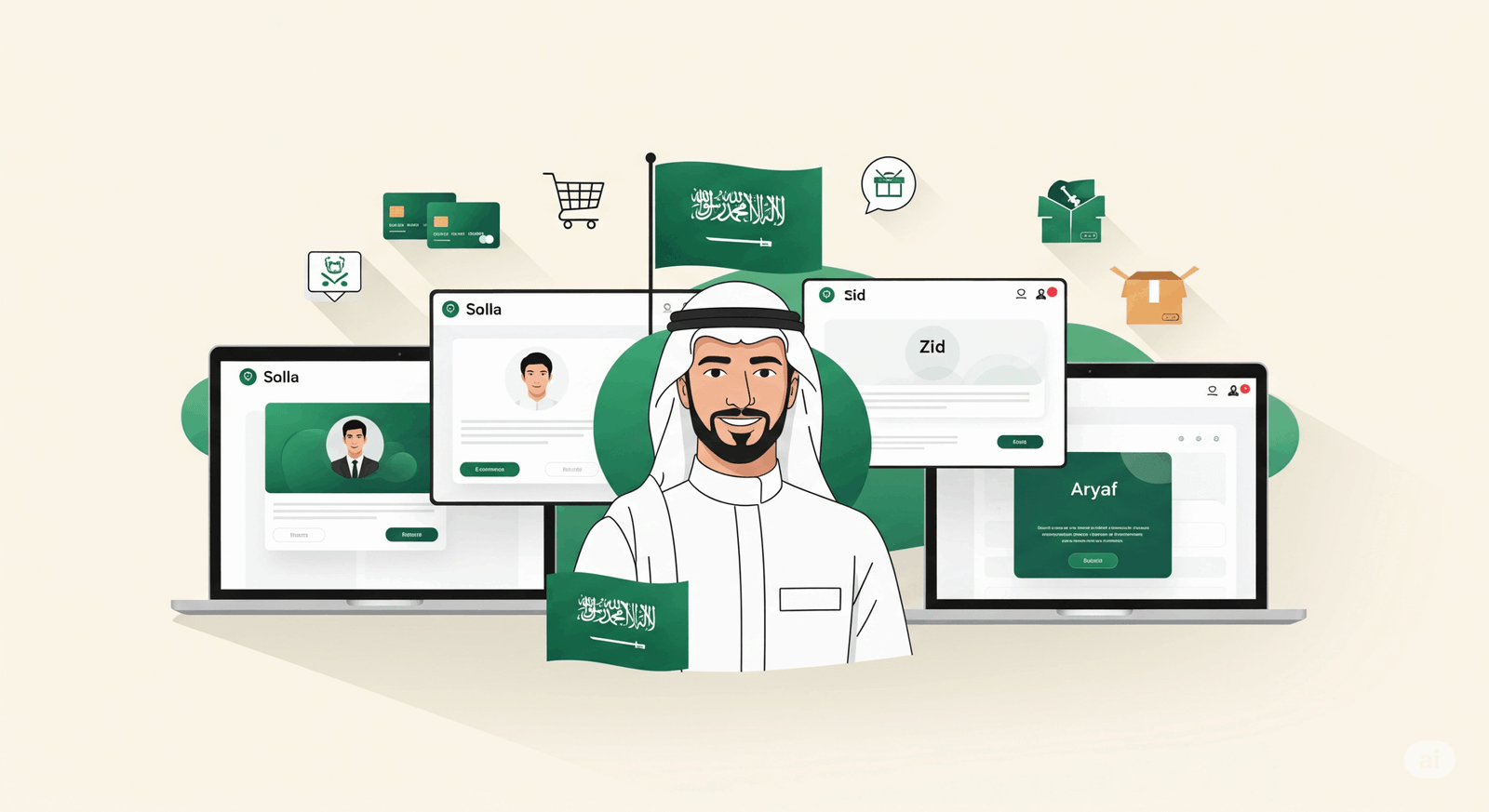 أرخص 5 منصات لإنشاء متجرك السعودي بدون رسوم خفية