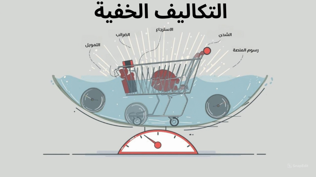 التكاليف الخفية للمتاجر الالكترونية